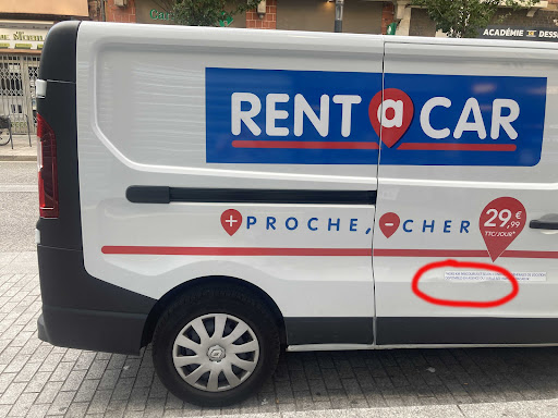 Cheap vans for rent Toulouse