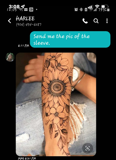 Explore single needle tattoo ideas, creative tattoo ideas in Orange Park, available at Big City Tattoo and Piercing