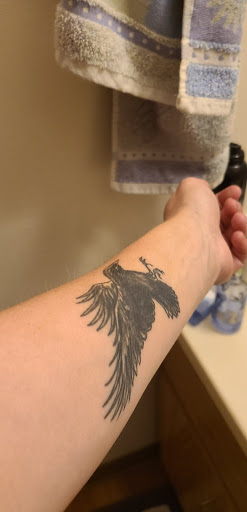 Explore blackbear tattoo ideas, creative tattoo ideas in Peoria, available at Mad Tattoo and Piercing