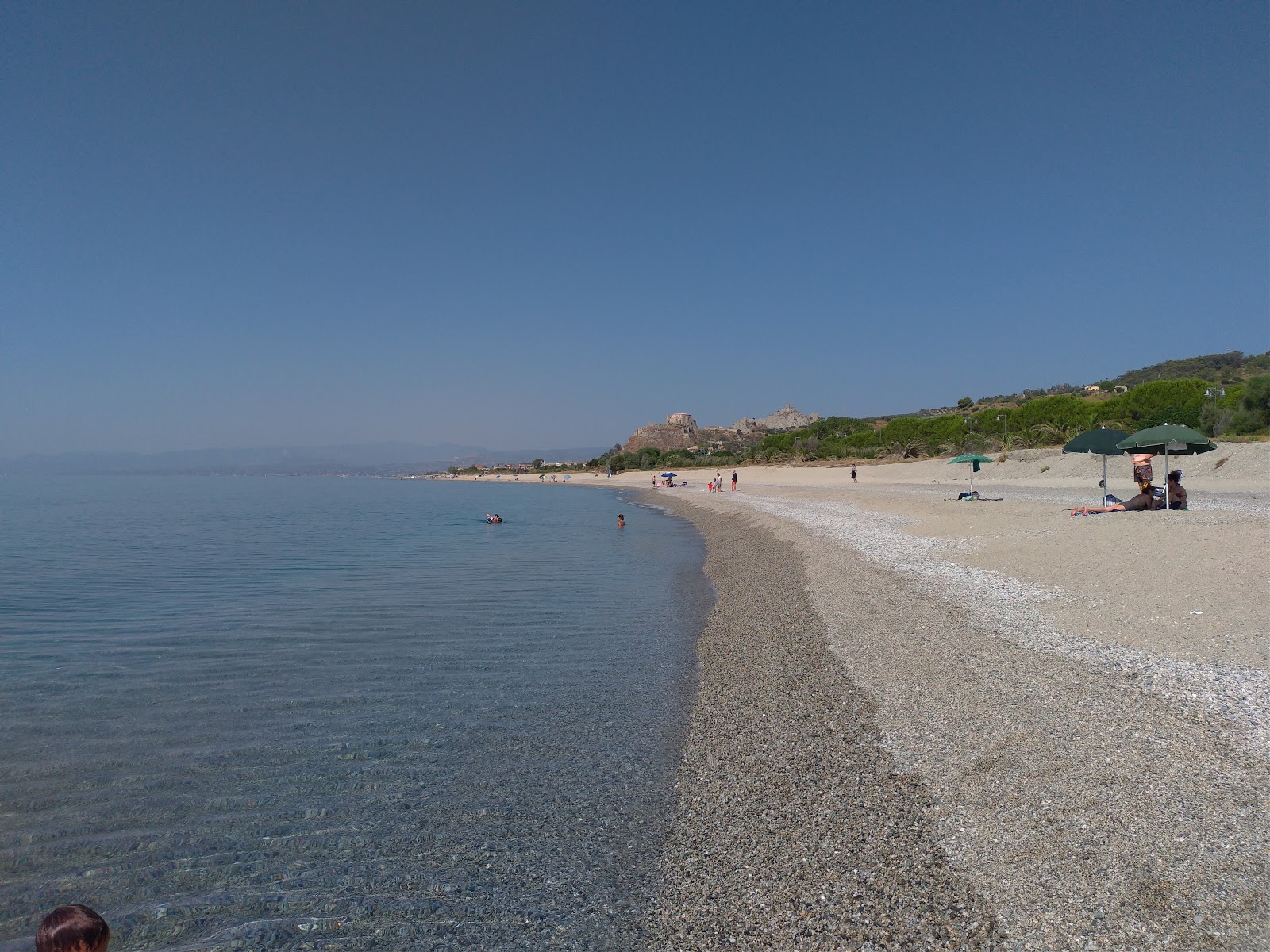 Zdjęcie Roccella Ionica Beach z poziomem czystości dość czysty