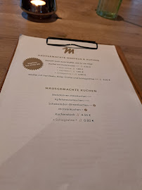 Restaurant Margaretental à Kiel menu