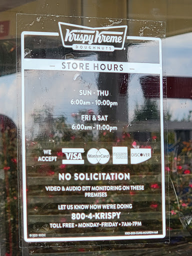 Bakery «Krispy Kreme Doughnuts», reviews and photos, 9870 Liberia Ave, Manassas, VA 20110, USA