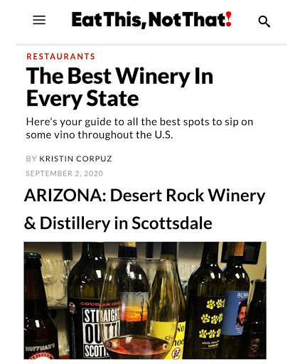 Winery «Desert Rock Winery», reviews and photos, 7302 E Helm Dr #1002, Scottsdale, AZ 85260, USA