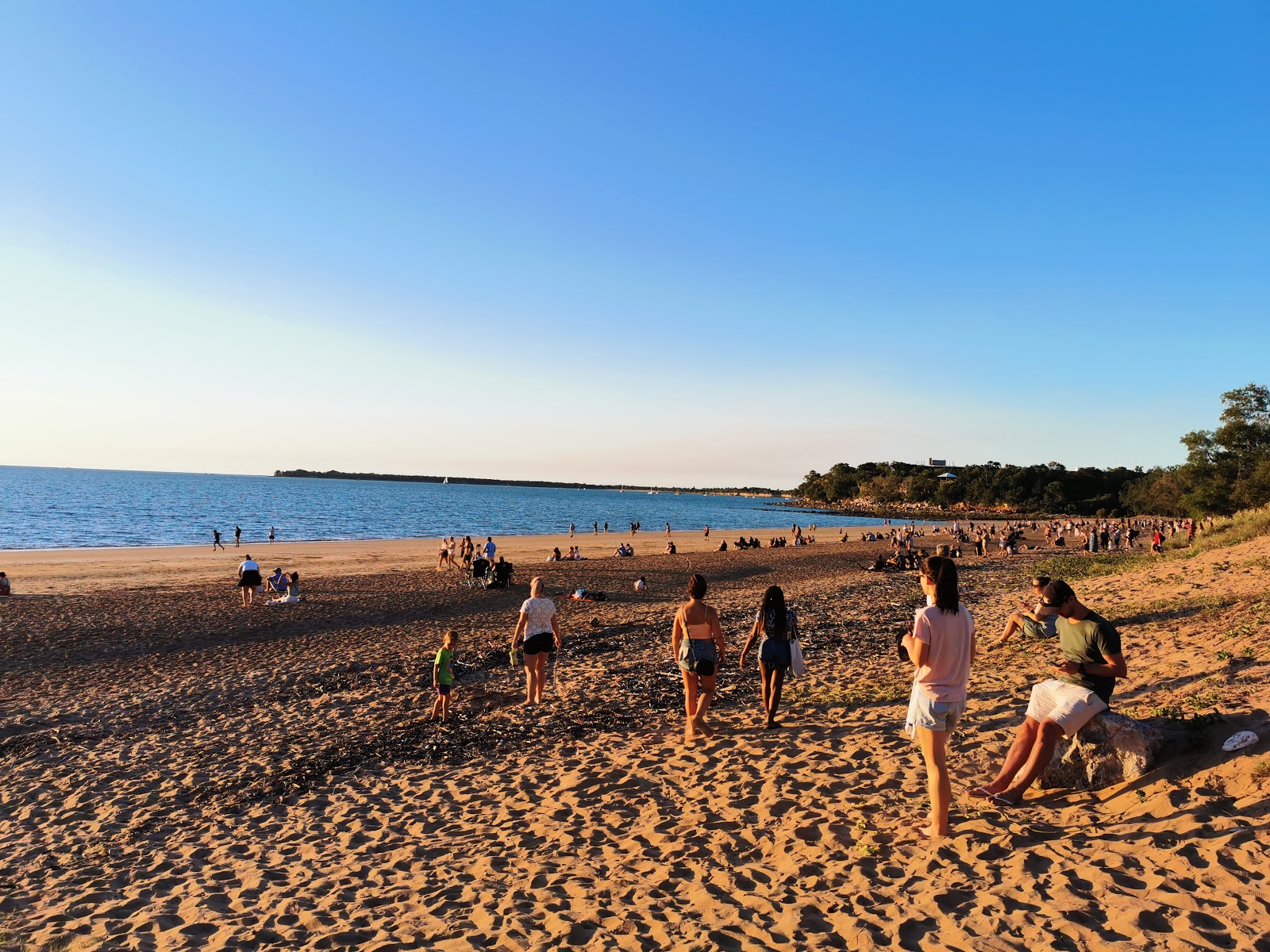 Photo de Mindil Beach - endroit populaire parmi les connaisseurs de la détente