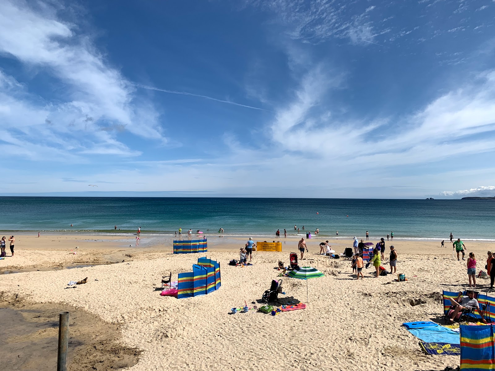 Carbis Bay beach的照片 带有宽敞的海岸