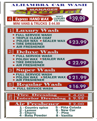 Car Wash «Alhambra Car Wash», reviews and photos, 707 W Main St, Alhambra, CA 91801, USA