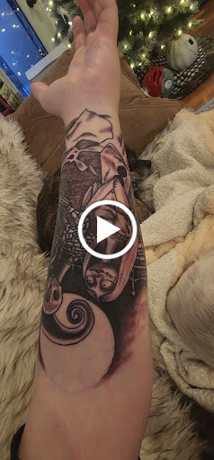 Explore small chest tattoo ideas for men, creative tattoo ideas in Maple Lake, available at Earth Child Tattoo