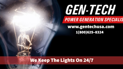 Gen-Tech Power Generator Repair, Sales, Rentals