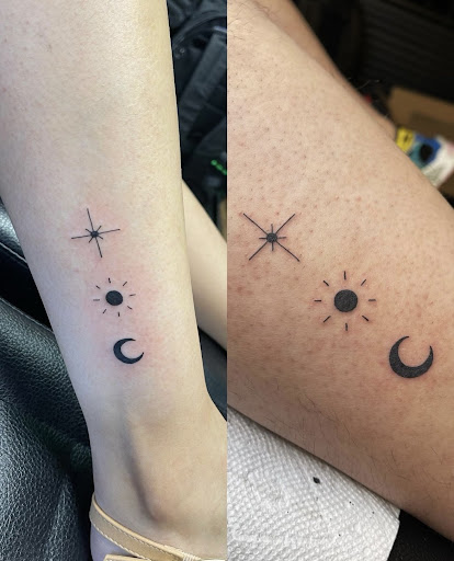 Explore sisters tattoo ideas, creative tattoo ideas in Brentwood, available at Ink Addiction