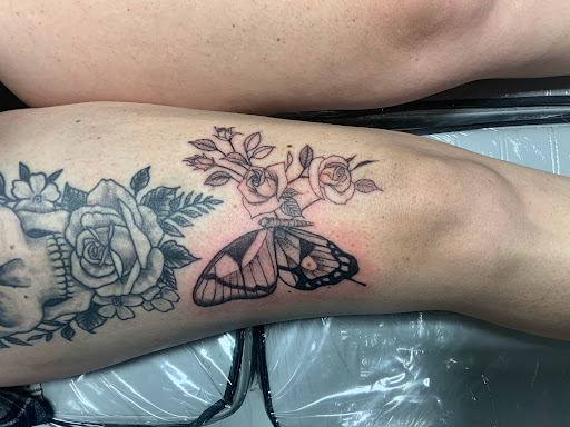 Explore mgk tattoo ideas, creative tattoo ideas in Youngsville, available at Inkophilia