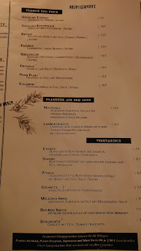 Terzo Mondo à Berlin menu