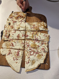 Tarte flambée du Restaurant français Winstub du Manoir à Barr - n°1