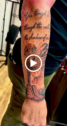 Explore simple black tattoo ideas, creative tattoo ideas in Brunswick, available at Brunswick Tattoo Company