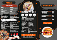 Menu du Le Speedway à Alençon