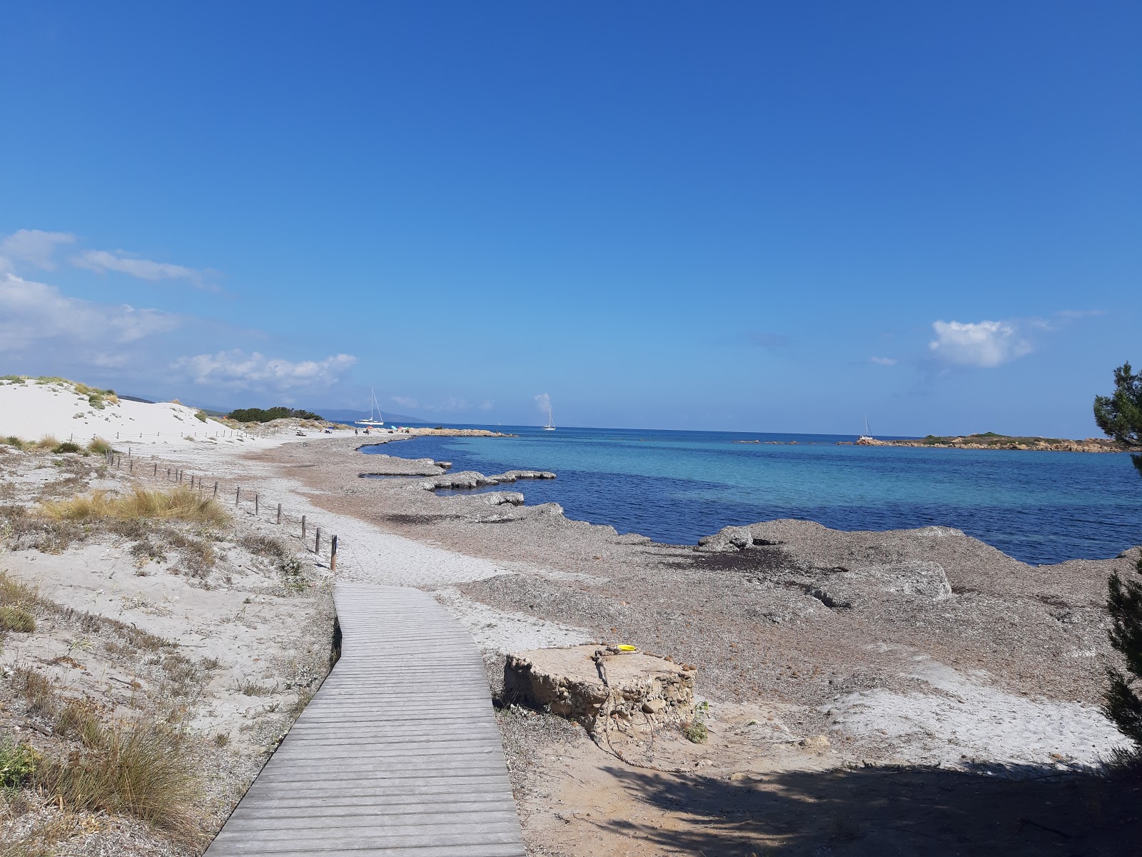 Valokuva Spiaggia Del Molettoista. pinnalla sininen puhdas vesi:n kanssa