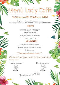 Menu du Lady Caffè à Leno