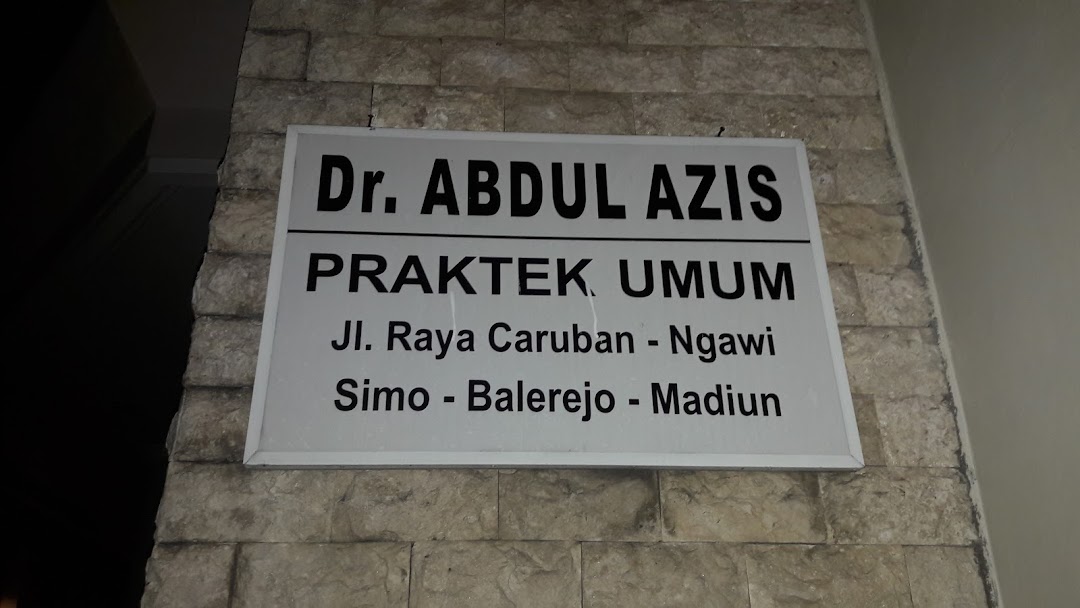 Praktek Dokter ABDUL AZIS