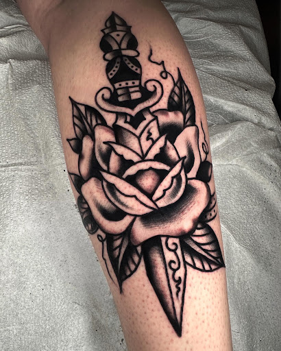 Explore tattoo ideas from books, creative tattoo ideas in Johnson City, available at Gold Cross Tattoo Co.