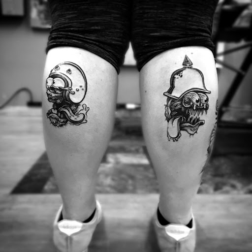 Explore small snake tattoo ideas, creative tattoo ideas in Zumbrota, available at Art by Sinclair Tattoo Artist At Dry Bones Ink