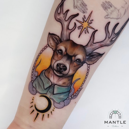 Explore walking dead tattoo ideas, creative tattoo ideas in Los Angeles, available at Mantle Tattoo