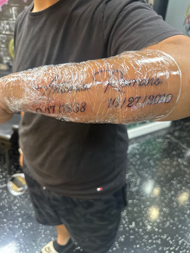 Explore tattoo ideas biker, creative tattoo ideas in Fort Myers, available at Loyal 2 The Coil Tattoos & Piercings (Edison Mall Location Entrance F)