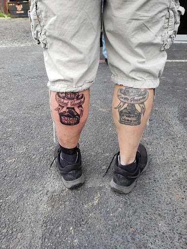 Explore tie dye tattoo ideas, creative tattoo ideas in Goose Creek, available at Red Kirin Tattoo