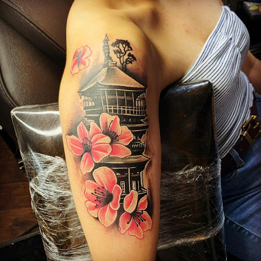 Explore ancient egyptian tattoo ideas, creative tattoo ideas in El Paso, available at Estilo Firme Tattoo Co.