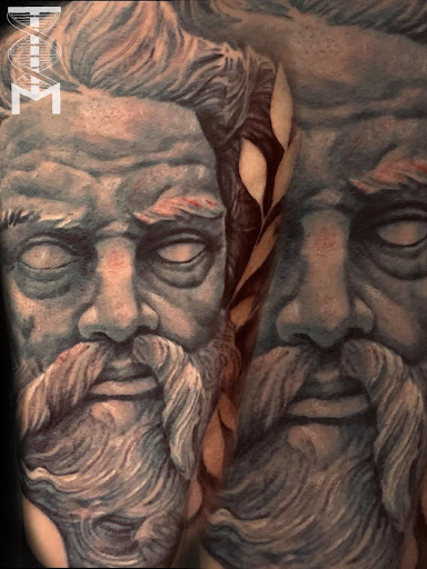 Explore tattoo ideas for photographers, creative tattoo ideas in Greeley, available at Kold Ink. Live Performance Art Gallery