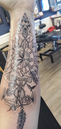 Explore trust none tattoo ideas, creative tattoo ideas in Tarpon Springs, available at Legacy Blue Tattoo Studio and Laser Removal