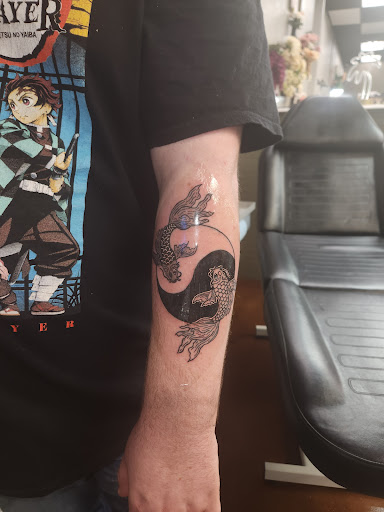 Explore tattoo cover up ideas for shoulder, creative tattoo ideas in Weatherford, available at Old Souls Ink