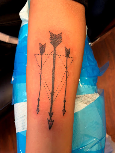 Explore diving tattoo ideas, creative tattoo ideas in Seymour, available at American Gypsy Tattoo Corp.