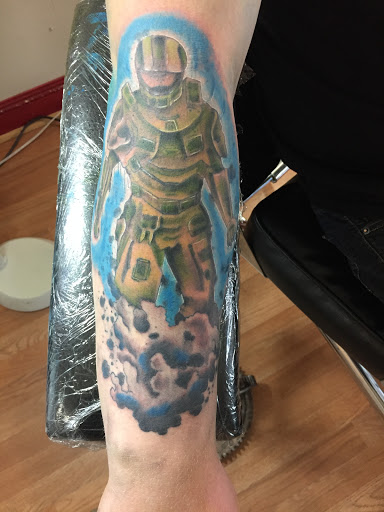 Tattoo Shop «Grasshopper Tattoo Studio», reviews and photos, 8805 IN-64, Georgetown, IN 47122, USA