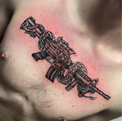 Explore 3 name tattoo ideas for guys, creative tattoo ideas in Mastic, available at Infinity Tattoo