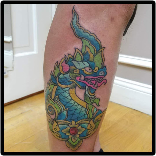 Explore simple bear tattoo ideas, creative tattoo ideas in East Boston, available at Wave n Pave Tattoo