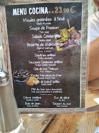 La Cocina à Argelès-sur-Mer carte