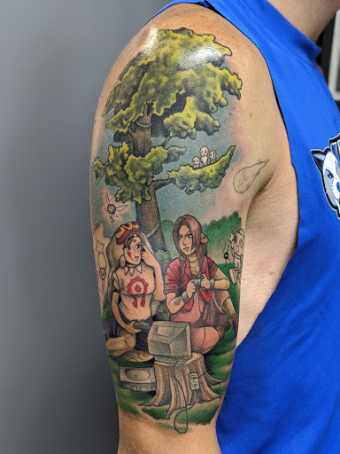 Explore japanese lettering tattoo ideas, creative tattoo ideas in Fort Wayne, available at Studio 13 Tattoo