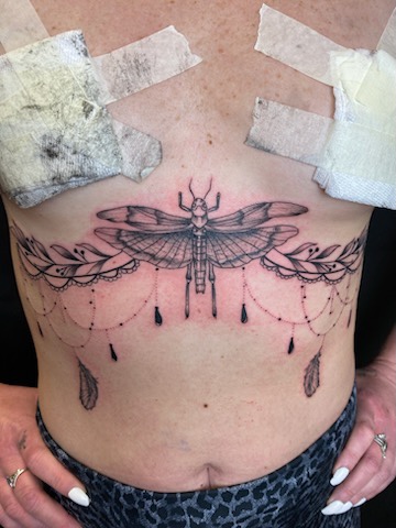 Explore pisces sign tattoo ideas, creative tattoo ideas in Sarasota, available at SEVEN SINS Tattoo Studio