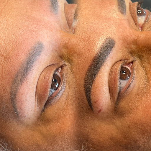 Explore tattoo ideas for thigh, creative tattoo ideas in Peoria Heights, available at BeautiFULL Brows By Jen Microblading - Permanent Makeup Wild Honey Beauty Studio