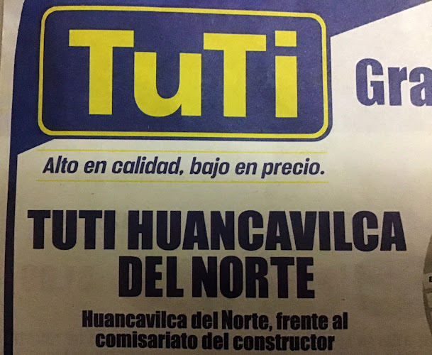 Comentarios y opiniones de TUTI Huancavilca del norte