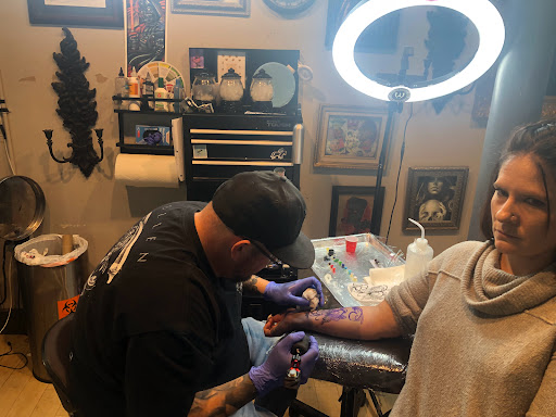 Explore space filler tattoo ideas, creative tattoo ideas in Fort Wayne, available at Grade A Tattoos and Body Piercing