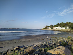 Foto von Nahant Short beach und die siedlung
