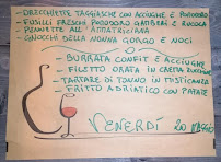 Restaurant italien Osteria 0.75 à Marghera (la carte)