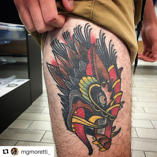 Explore hip tattoo ideas, creative tattoo ideas in Fayetteville, available at American Tattoo Society of Fayetteville