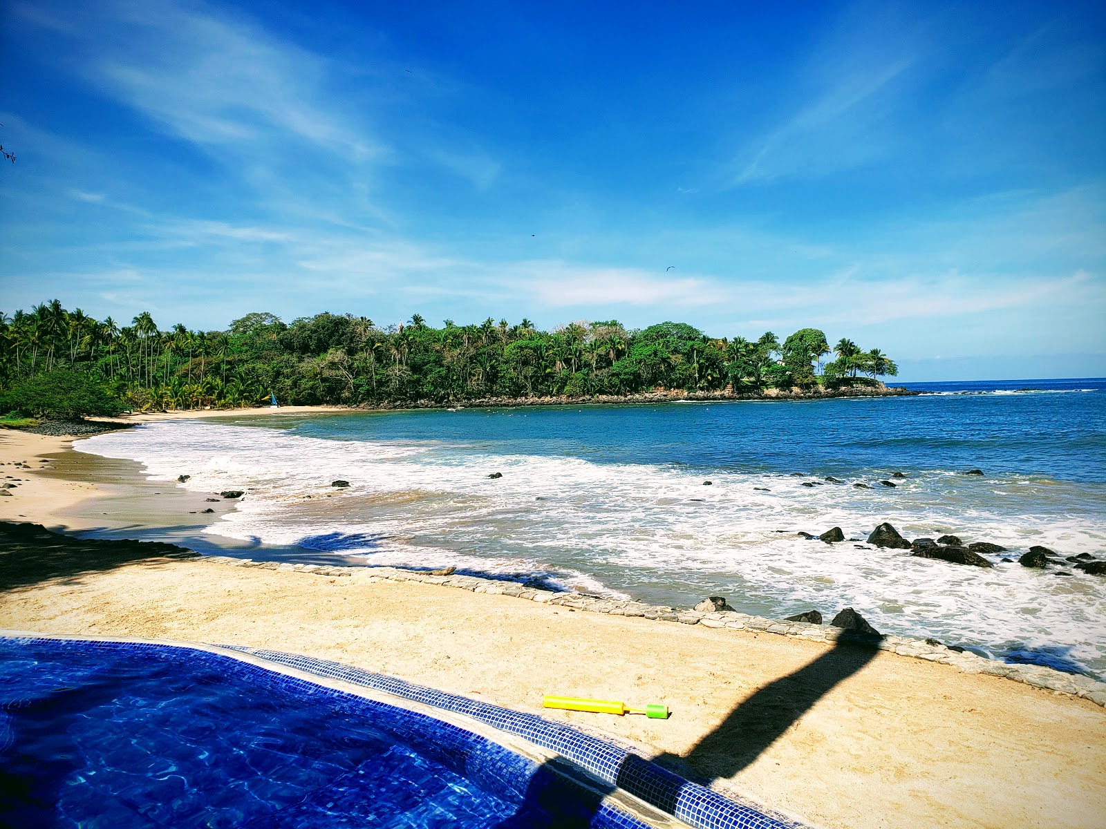Photo de Chacalilla beach avec baie spacieuse