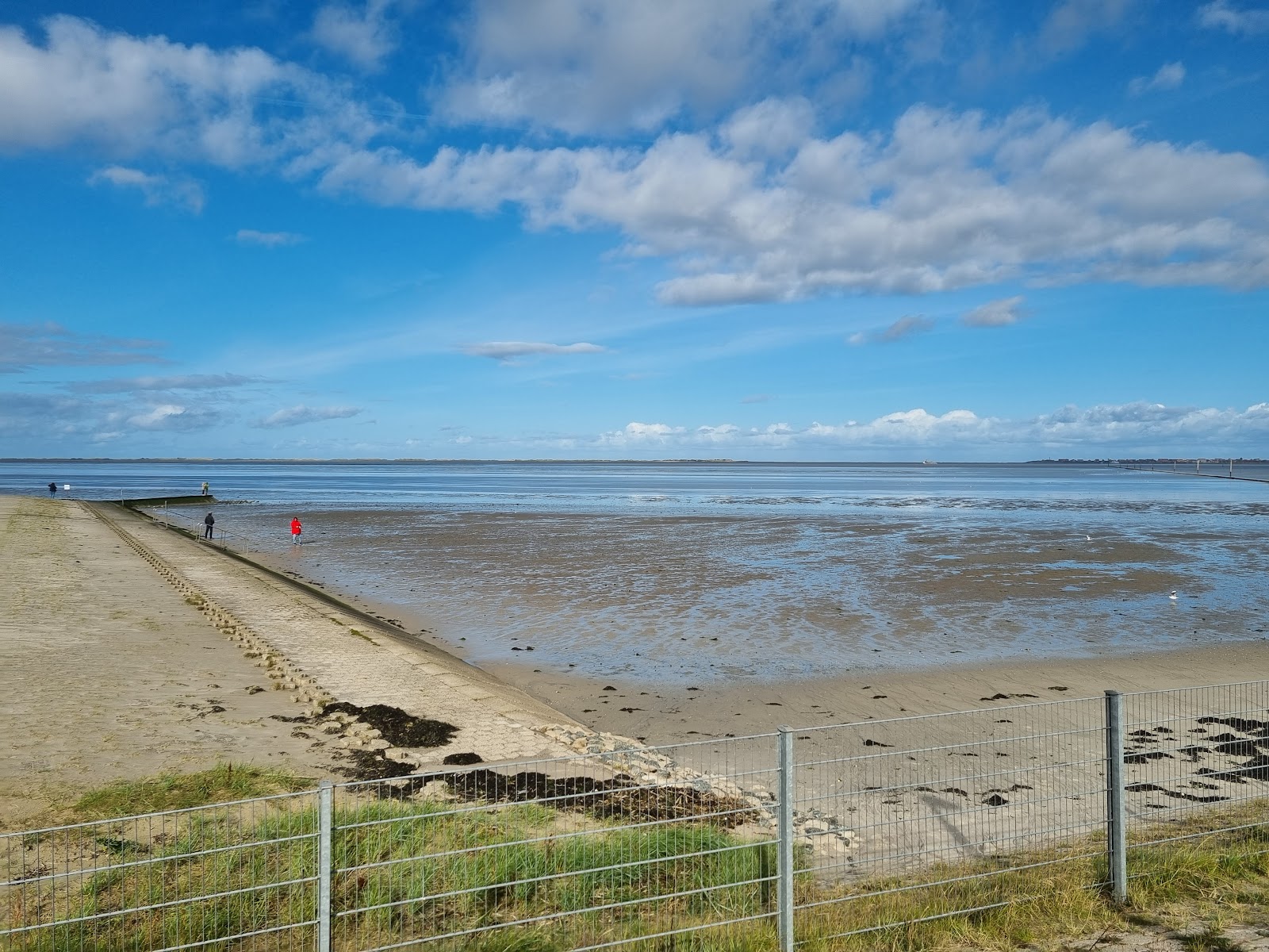 Zdjęcie Plaża Nessmersiel - dobre miejsce przyjazne zwierzętom domowym na wakacje