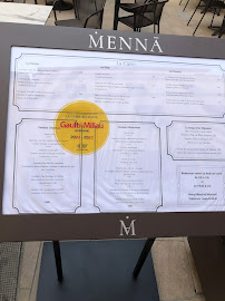 MENNA - Restaurant gastronomique Nîmes à Nîmes menu