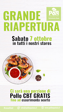 Menu / carte de Pollo&Patata - Zona Piazza Fiume à Rome