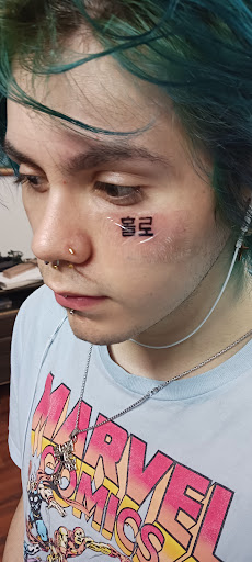 Explore thigh cover up tattoo ideas, creative tattoo ideas in Green Bay, available at SPITFIRE CREATIONS