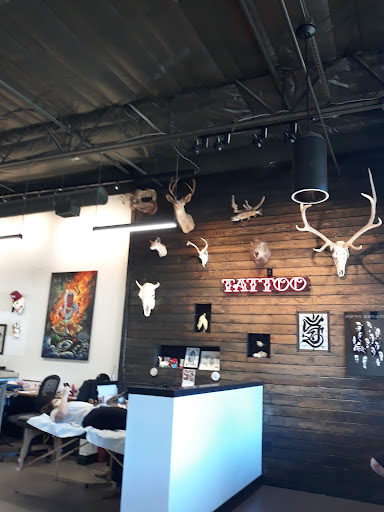 Explore ladies shoulder tattoo ideas, creative tattoo ideas in Gilbert, available at Fifth Estate Tattoo