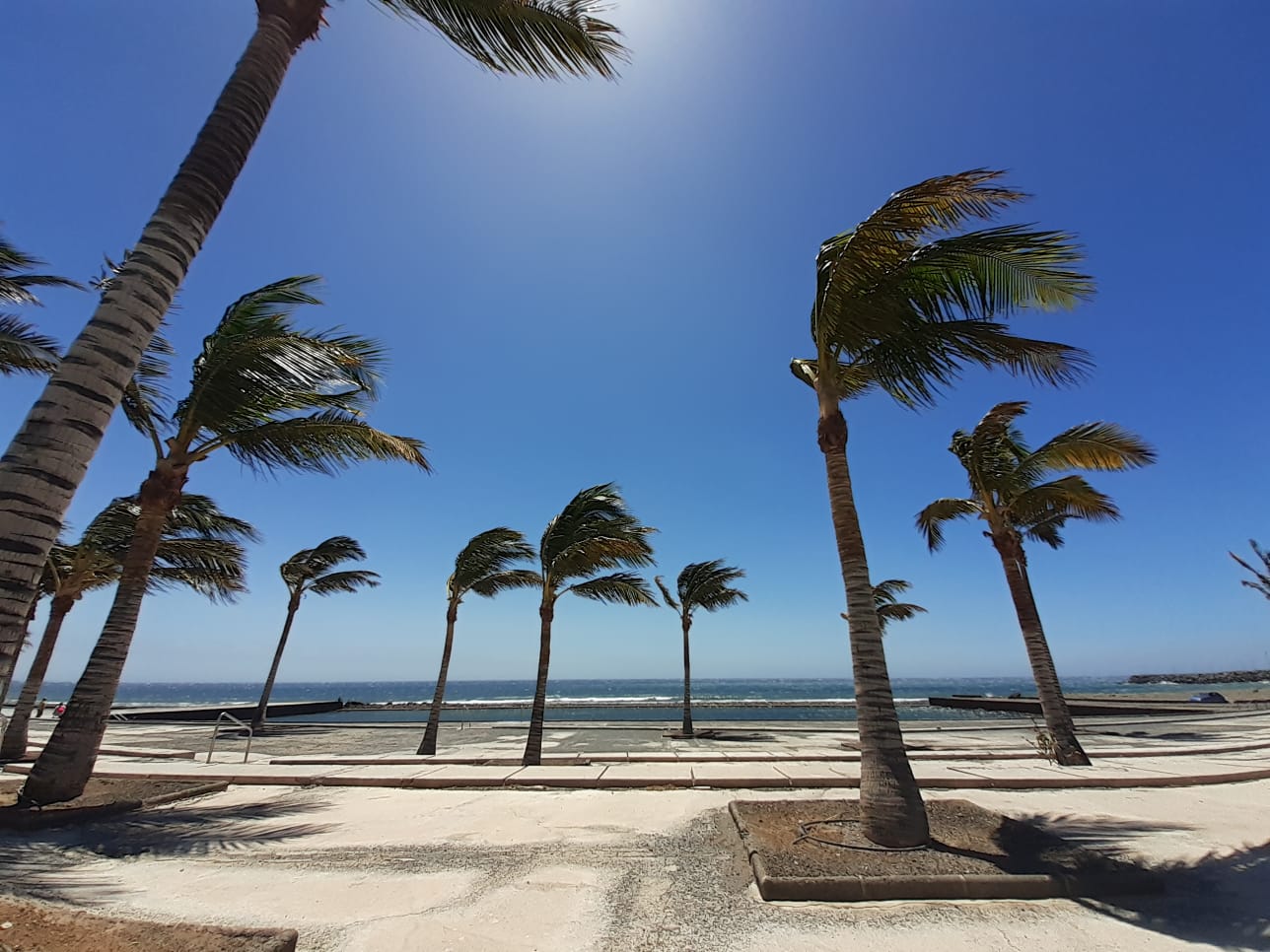Foto di Playa Boca las Casillas con una superficie del sabbia con ciottolame